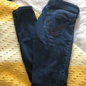Low Rise Dark Wash Jeggings
